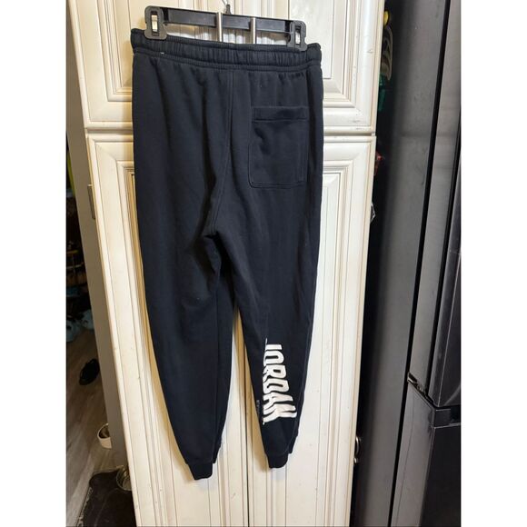Jordan Men's Flight MVP Drawstring Fleece Jogger Sweatpants Black Size Small - Picture 13 of 14